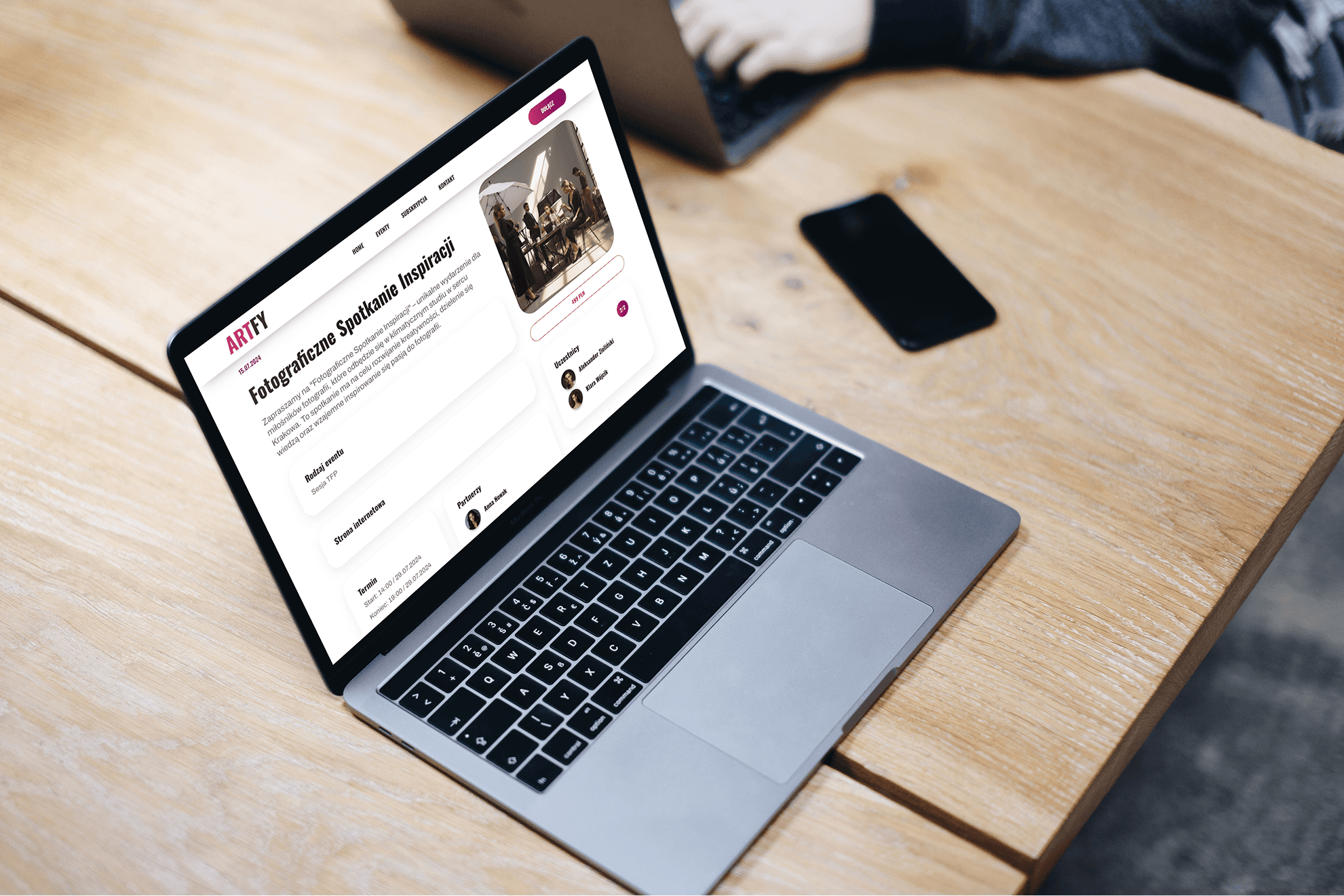 Artfy - platform for models & creative collaboration