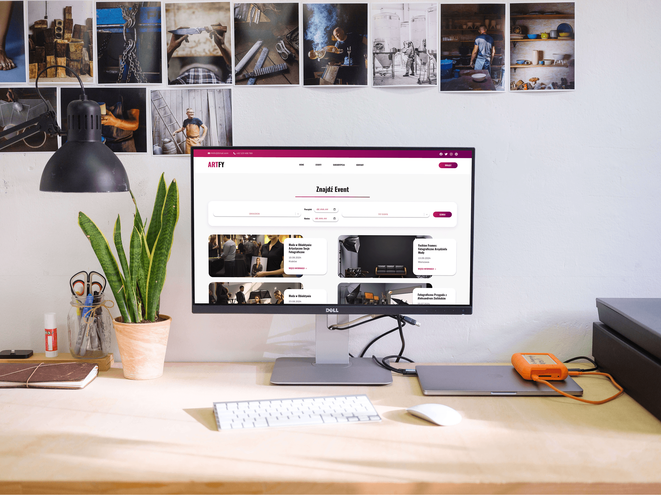 Artfy - platform for models & creative collaboration