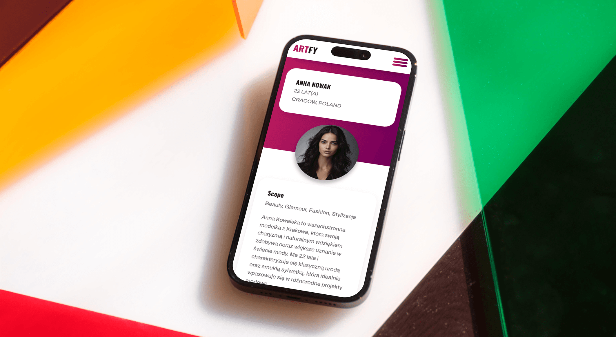 Artfy - platform for models & creative collaboration