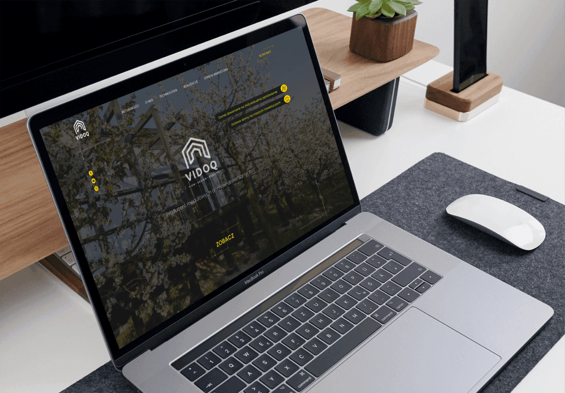 Vidoq House - website & custom quote builder