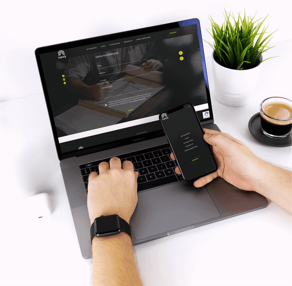 Vidoq House - website & custom quote builder